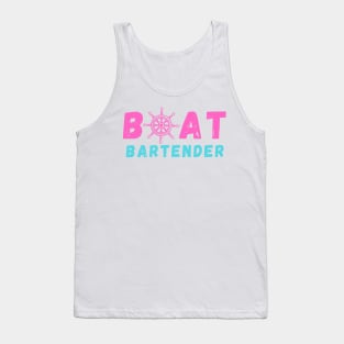 Boat Bartender Boater Tank Top